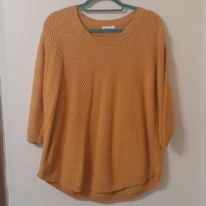 2x yellow sweater nwot